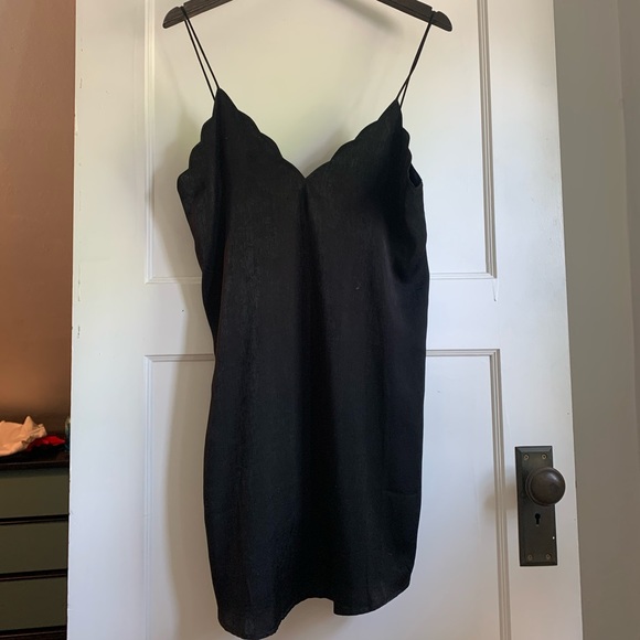Strappy black slip dress - Picture 1 of 3
